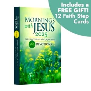 NEW Mornings with Jesus 2025 Softcover Devotional Book